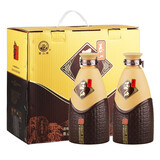 泰山牌泰山酒仙窖藏 浓香型白酒 39度小窖佳酿   1L 2瓶 礼盒装