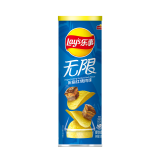 乐事（Lay's）无限薯片 吮指红烧肉味 104g 罐装 膨化食品 零食 休闲食品