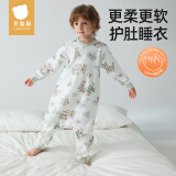 贝肽斯宝宝睡衣春秋夏季纯棉2025新款男女儿童家居服连体衣服套装