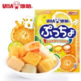 悠哈（UHA）普超 柑橘味 奈良进口什锦软糖 90g