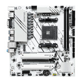 精粤B450M/B550主板AM4主板DDR4内存台式电脑游戏主板锐龙CPU R5 5600/5700X/5600GT/5700X3D 精粤B550M GAMING ARGB主板 单主板