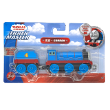 费雪牌（Fisher-Price）托马斯和朋友火车头大师系列轨道玩具配套合金惯性火车模型 高登