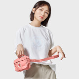 FJALLRAVEN北极狐男单肩包经典女斜挎包潮流腰包街头时尚23796-312浅粉色2L