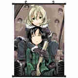少女终末旅行挂画 千户和尤莉 动漫周边超大海报卷轴布画可定制 2 40*60cm