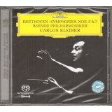 【中图音像】贝多芬第五第七交响曲（克莱伯/维也纳爱乐）SACD 4716302