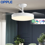 欧普（OPPLE）隐形扇风扇吊灯客厅餐厅卧室家用电扇风扇灯