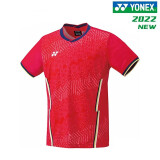 YONEX尤尼克斯运动T恤 羽毛球T恤运动服 10486CR男款 红色 M