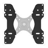 三策（HILLPORT） 14-32英寸电视配件显示器旋转可调升降桌面支架底座 显示屏桌夹底座万向旋转支架电视挂架AOC三星 20*20CM孔距扩展臂