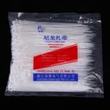 添翼扎带 自锁式尼龙扎带白色小号  电脑主机装机 园艺 线缆桌面理线束线捆扎绑带固定捆扎带 强力绑带 宽2.7MM长20厘米 500根