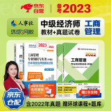 备考2023 中级经济师2022教材+环球历年真题 工商管理专业知识与实务+经济基础知识（套装6册）中国人事出版社含2021年真题
