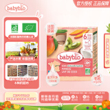 伴宝乐（Babybio）婴幼儿有机果泥 猕猴桃芒果椰奶口味 整盒装4*90g 法国原装进口