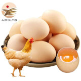 岳西馆 储山 农家鲜鸡蛋 农村粮食喂养新鲜柴鸡蛋 20枚
