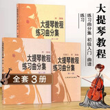 正版大提琴教程音阶练习分集 宋涛编 初级入门学习曲谱 练习音阶与琶音大提琴基础练习曲教程教材书籍 大提琴教程练习曲分集123册