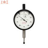 上工 机械百分表0-10mm 表面直径60mm 0级黑色 分度值0.01 6钻 指示表指针表 BGZ-10