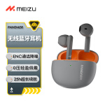 魅族（MEIZU）PANDAER Air 真无线蓝牙耳机 宇航灰色 ENC通话降噪25h续航 Flyme妙连 适用苹果小米华为手机