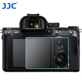 JJC 适用索尼a7m3钢化膜a7C a7r4 a7r3 a7s3 ZV1 a7r4A a7r3A贴膜 相机屏幕保护贴膜 微单配件