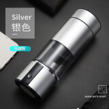 KENVLES英国品牌高浓度超饱和电解制氢杯富氢水杯水素杯氢氧分离养生杯子 【升级6000ppb】银色 230ml 礼盒装