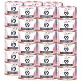 K9狗罐头零食中小型犬湿粮拌饭宠物泰迪幼犬狗鲜享罐 (鸭肉+鸡肉丝+全蛋黄)整箱48罐