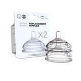 可么多么（como tomo）奶嘴comotomo新生婴儿宽口径硅胶奶嘴 Y滴(适合9个月以上)