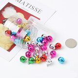 韩裴内思端午节五彩绳红绳中国结线材编织手链一缕青丝DIY手绳线绳子 铃铛随机10个