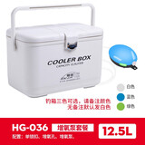 恒冠（HENGGUAN） 迷你小钓箱12.5升/8.8/6.8升超轻增氧泵台钓箱保温多功能养虾箱 12.5L充电增氧泵套装/备注颜色