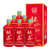 怀庄1983酒 红运版 53度 酱香型白酒 500ml*6瓶 整箱 家乡酒 送礼自饮