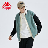 卡帕（Kappa）棒球服男夹克外套拼接飞行服长袖卫衣 奇兵蓝-8311 S