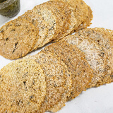 储山杂粮锅巴袋装 办公休闲零食小吃饼干安徽特产 非膨化不油炸薄脆 500g梅干菜味