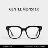 GENTLE MONSTER【11.11】 UNA.C N经典大框方形眼镜框光学镜男女平光镜黑框 01