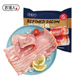 农谣人 精制培根1kg 经典培根精选猪肉片 早餐手抓饼烧烤火锅食材冷冻