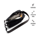 Bellroy澳洲Lite Sling Mini 4L迷你轻行胸包男女户外防水斜挎包 玄影黑4L