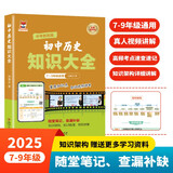 初一初二初三历史知识大全 初中七八九年级通用版历史知识练习复习大全随堂笔记查漏补缺 重点知识点巩固 内附知识架构思维导图知识梳理学霸笔记典例解析 名师视频讲解