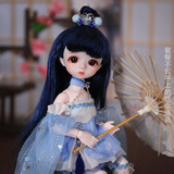 德必胜换装洋娃娃儿童公主玩具仿真关节BJD娃人偶手办玩偶女孩生日礼物 古装古风 云清+衣服（共2衣） 6分30CM 28关节 官妆