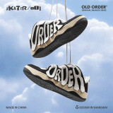 OLD ORDER SKATER  001国潮牌厚底休闲滑板鞋男女情侣运动鞋合集多色面包鞋 黑白熊猫 38