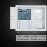 鸿雁大号弱电箱500*400家用布线箱暗装光纤多媒体室内信息箱无线 超大号500*400*120（套餐3）
