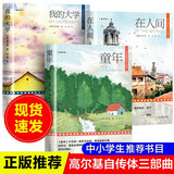 【全3册】童年在人间我的大学高尔基自传体三部曲 六年级必读世界文学名著课外书 老师推荐阅读书籍