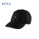 Polo Ralph Lauren 拉夫劳伦 男女同款 经典卡其棉质运动帽RL50001 B10-黑色 ONE