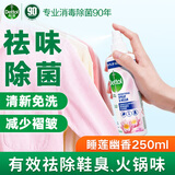 滴露衣物除菌祛味喷雾 除臭霉味火锅味去烟味去味 杀菌99.9%9 睡莲幽香 250ml