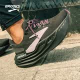 布鲁克斯（BROOKS）Glycerin甘油MAX 超级甘油男女跑步鞋透气缓震专业运动鞋慢跑鞋 女款 黑色/冰兰花紫/灰色 39