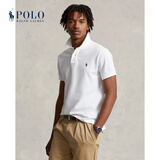 Polo Ralph Lauren 拉夫劳伦【大秀同款】男装 经典款修身网格短袖网球衫RL12673 100-白色 L