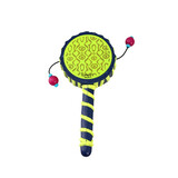 比乐（B.）btoys比乐叠叠乐玩具婴儿宝宝套圈叠叠圈彩虹塔软积木益智早教6月 拨浪鼓