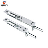 天地暗插销防盗门锁 双开大门隐形 不锈钢中控插销子母门齿带插销  防火门插销 上下插 天地插销：6寸长度155MM一只价