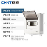 正泰（CHNT）配电箱家用 强电箱暗装电箱盒 明装配电箱 正泰电箱NEX5C系列 6回路(明装)