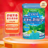 巴斯克林日本原装 入浴剂 泡澡浴盐全身spa水疗助眠缓解疲劳舒缓放松心情 避暑地绿色的香味 600g
