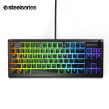 赛睿（SteelSeries） Apex系列3/5/7 游戏键盘OLED免驱调节全彩RGB 电竞专用家用台式电脑办公键盘 Apex 3 TKL（简化多媒体按键）