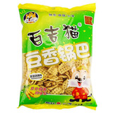 百吉猫锅巴 烧烤味麻辣味陕西西安特产零食大米锅巴 烧烤味味100gX3包