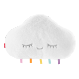 【8成新】费雪(Fisher-Price)新生儿玩具婴儿玩具0-1岁哄睡神器宝宝安抚玩偶-多彩梦幻音乐安抚云GJD44
