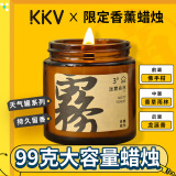 闻了了【送礼推荐】香薰蜡烛天气系列卧室KKV无火藤条香氛生日礼物 天气罐系列 迷雾森林 99g