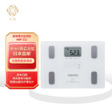 欧姆龙（OMRON）【JD物流 日本直邮】欧姆龙体智能精准 电子体重秤  测体脂减肥运动体重秤 儿童成人测体脂 HBF-212