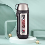 虎牌（TIGER） 保温杯户外旅行真空杯便携运动水壶大容量保温壶 MHK-A17C 1.65L 不锈钢色XC 1650ml